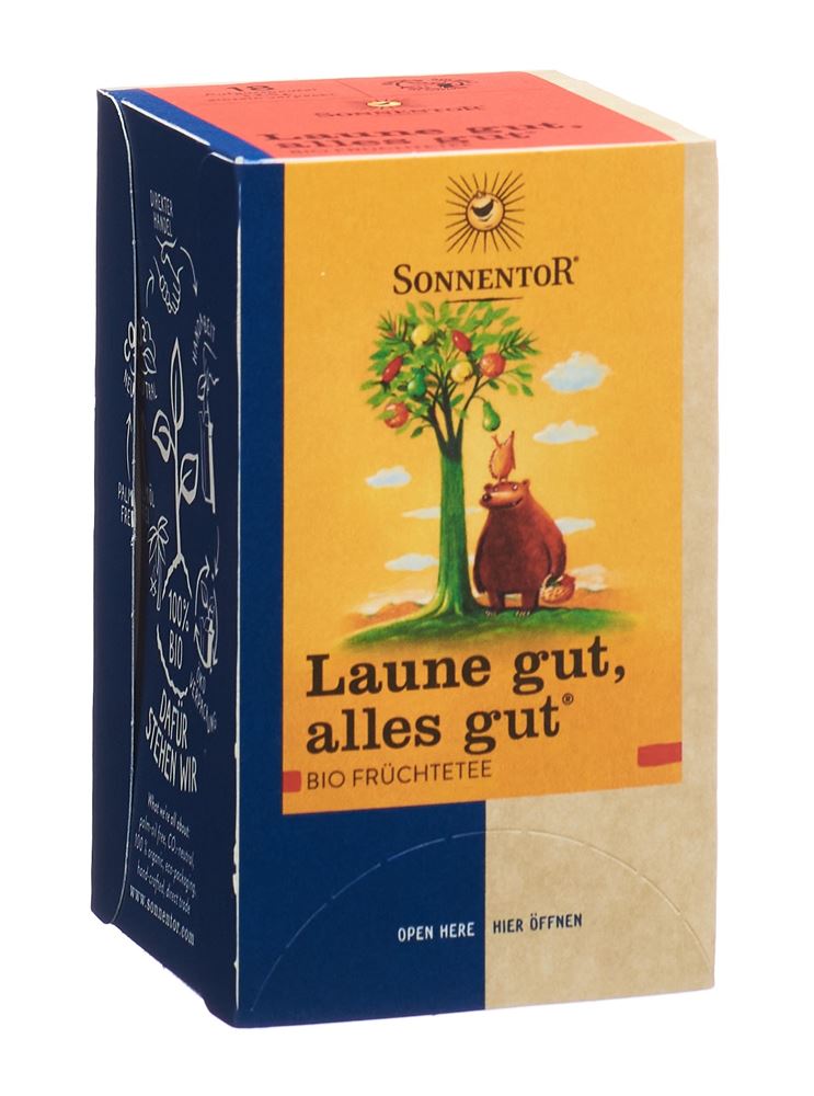 Image of Sonnentor Laune gut,alles gut BIO Btl 18 Stk