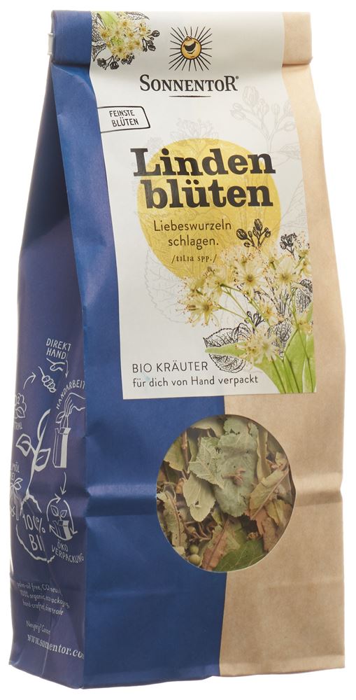 Image of Sonnentor Lindenblüten Tee ganz BIO 35 g