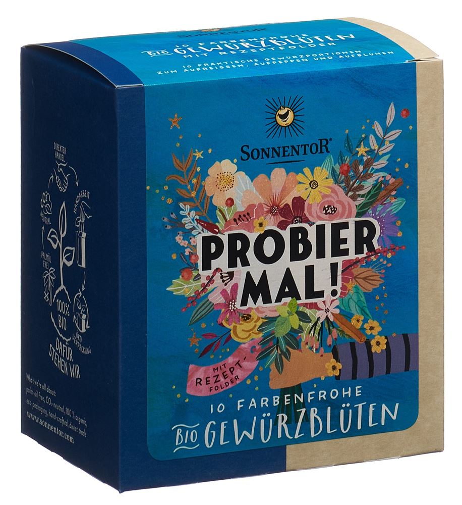 Sonnentor Prova Ora! Fiori di Spezie BIO bustina 10 pezzi
