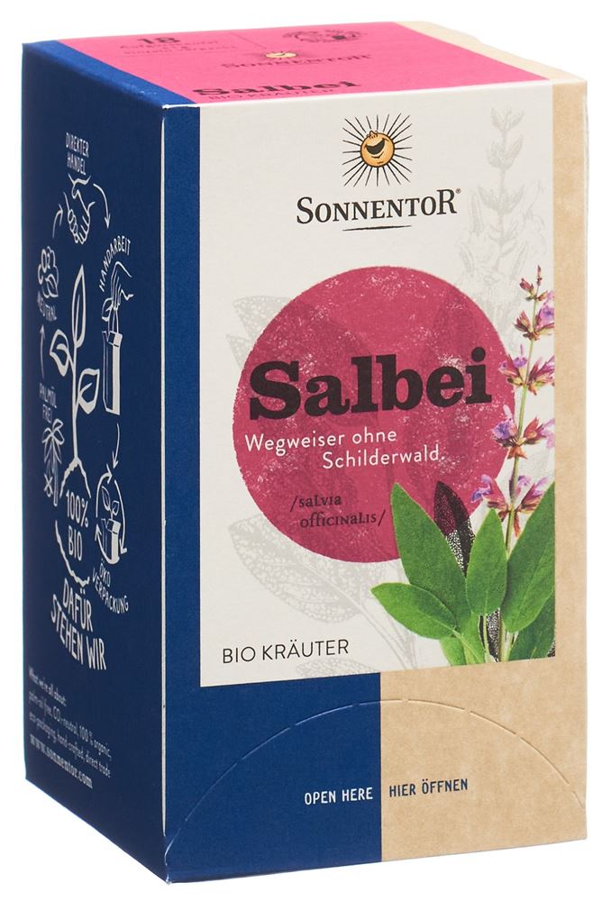Image of Sonnentor Salbei Tee BIO Btl 18 Stk