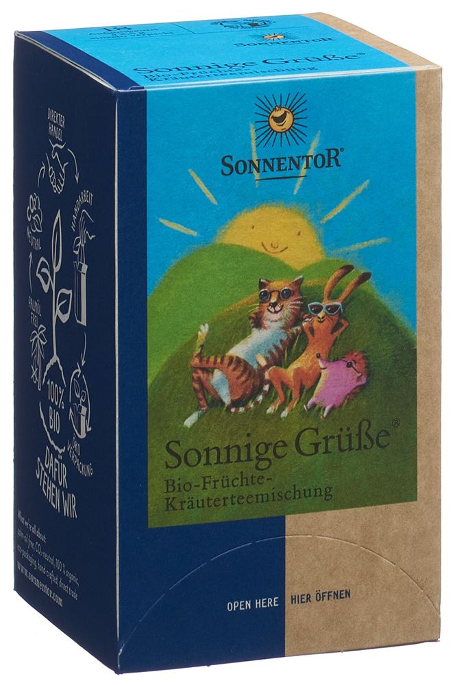 Sonnentor Infusion Fruits & Plantes Bio Sonnige Grüße