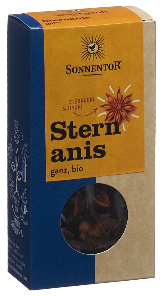 Image of Sonnentor Sternanis ganz Bio 25 g