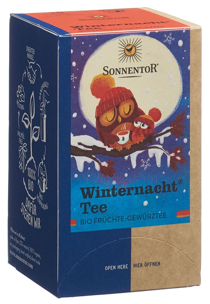 Image of Sonnentor Winternacht Tee BIO Btl 18 Stk
