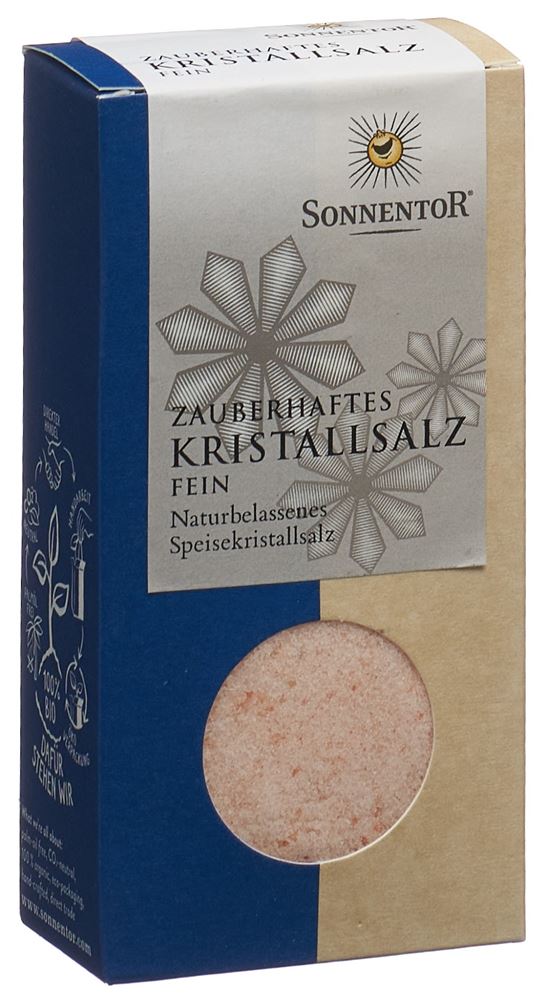 Sonnentor Zauberhaftes Kristallsalz fino BIO 150 g