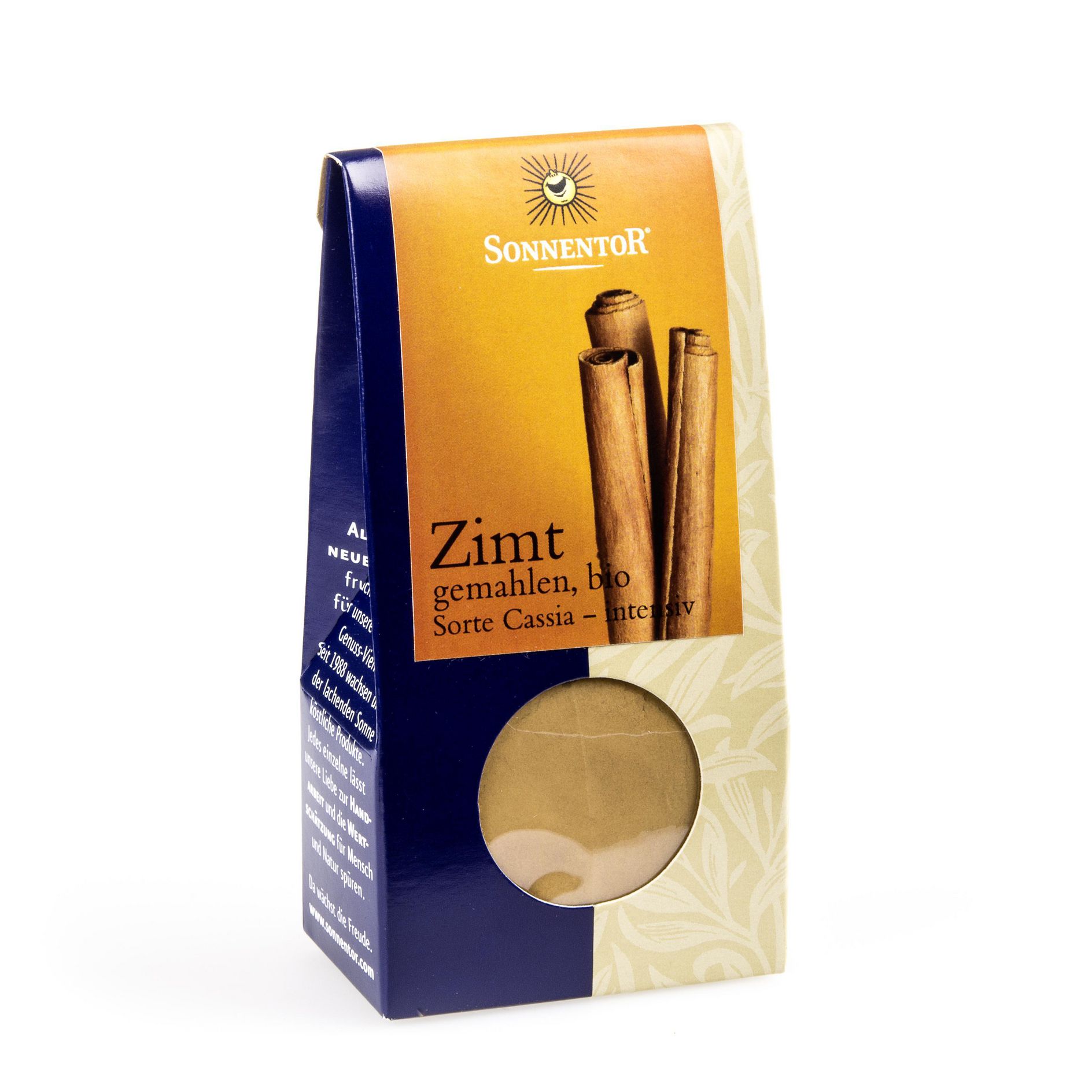 Image of Sonnentor Zimt Cassia gemahlen BIO 40 g