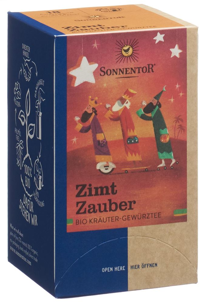 Image of Sonnentor Zimt Zauber Tee BIO Btl 18 Stk