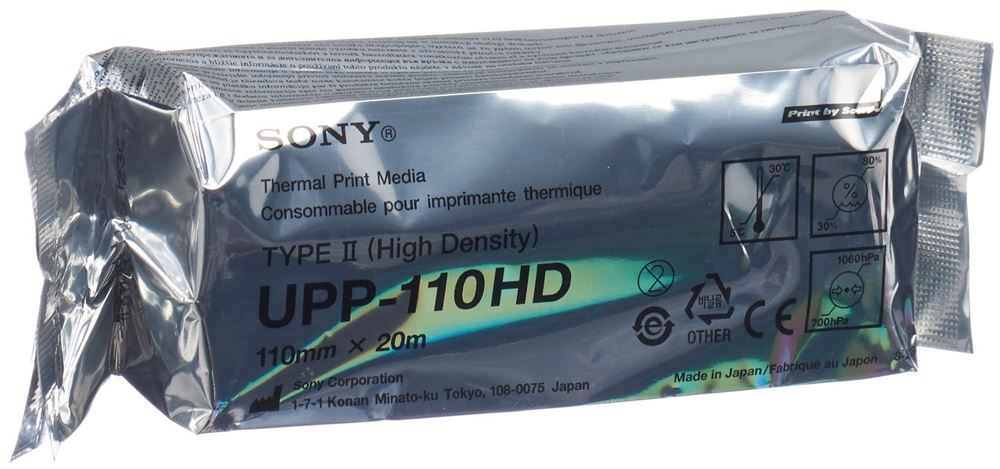 Sony papier print video 110mmx20m high dens