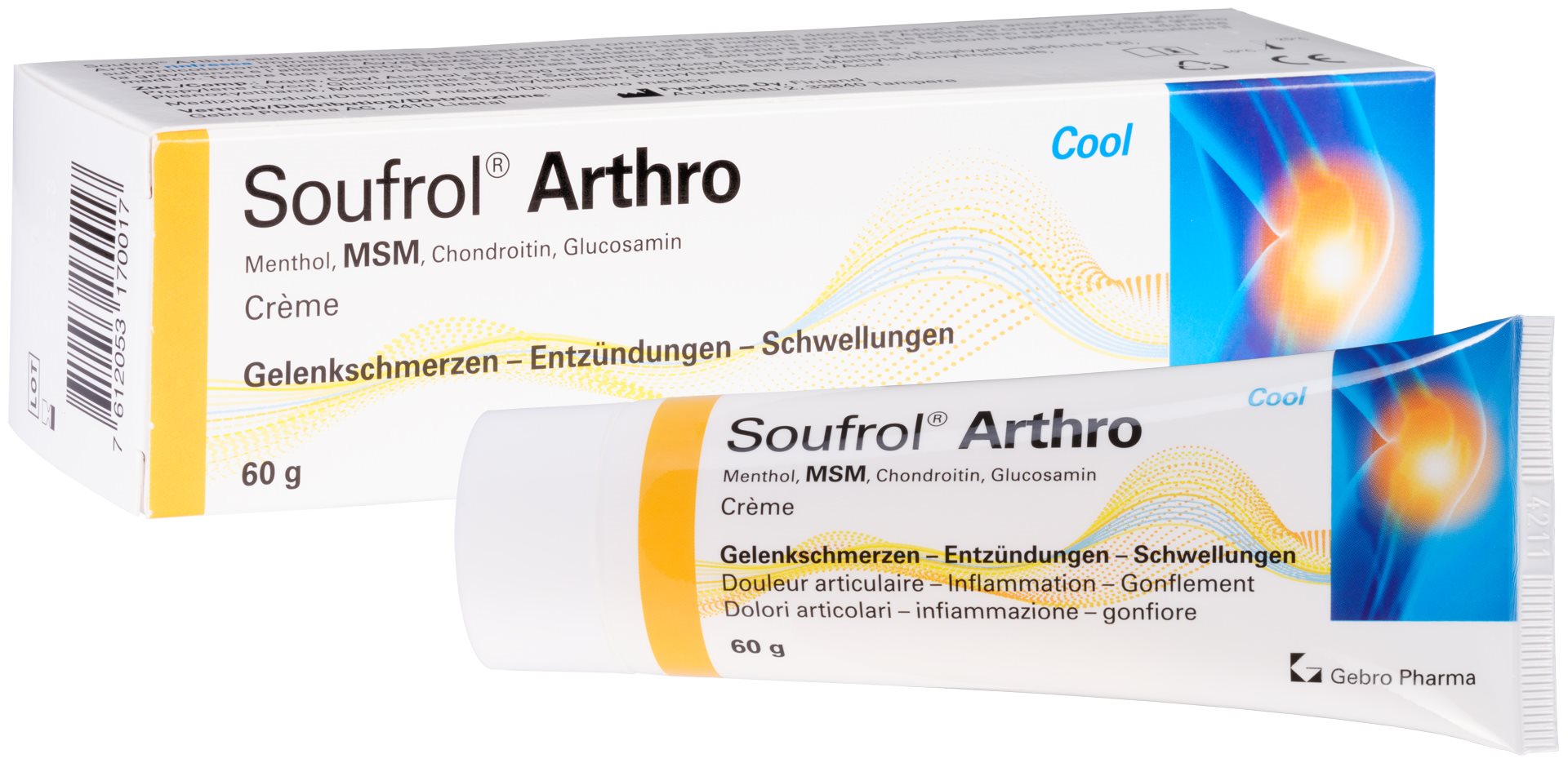 Image of Soufrol Arthro Creme Tb 60 g