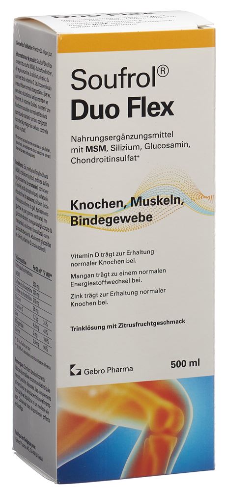 Soufrol Duo Flex Trink Lös 500 ml