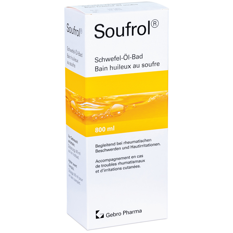 Image of Soufrol Schwefel-Öl-Bad Fl 800 ml