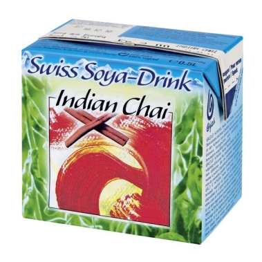 Soyana Swiss bevanda di soia India Chai bio tetra 5 dl