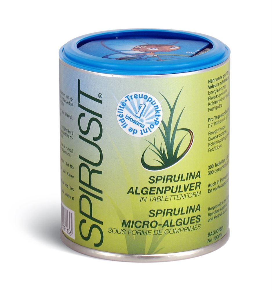Image of Spirusit Mikroalgen Tabl 500 mg 300 Stk