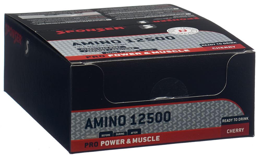 Sponser Amino 12500 Cherry 30 Trinkamp 25 ml