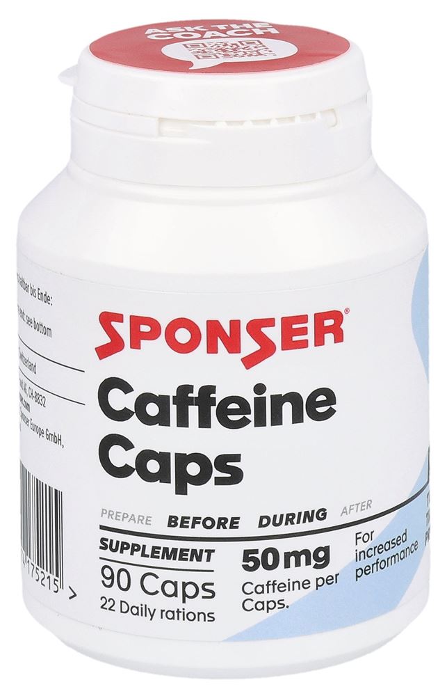 Sponser Caffeine Kaps Ds 90 Stk