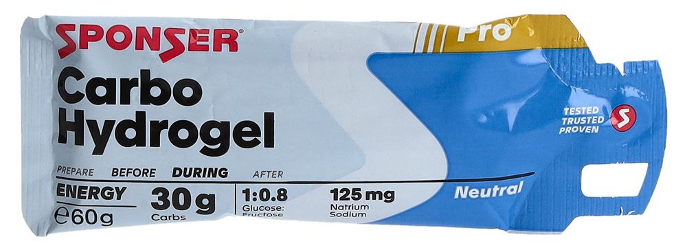 Sponser Carbo Hydrogel Neutral Btl 60 g