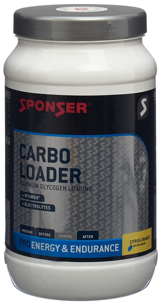 Sponser Carbo Loader Plv Citrus Orange Ds 1200 g