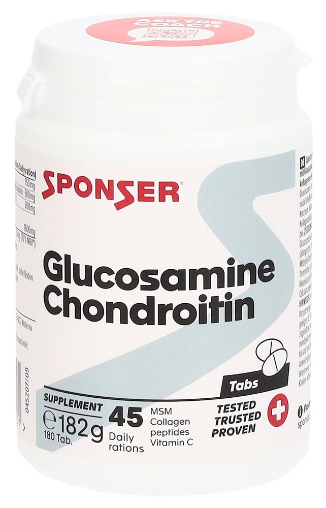 SPONSER® GLUCOSAMIN CHONDROITIN + MSM