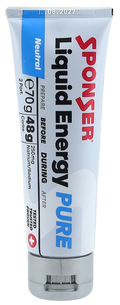 Sponser Energy-Gel Liquid Energy Pure 70G Neutral 1 Tube