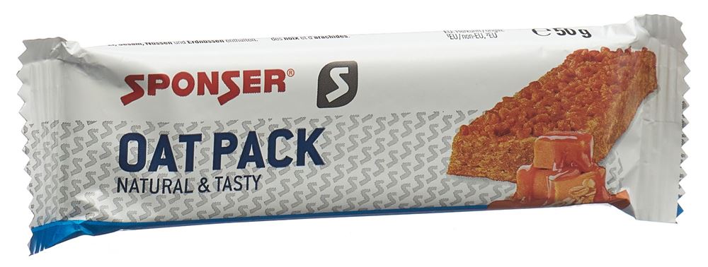 Sponser Oat Pack Creamy Caramel 50 g | Sportlerernährung | Ernährung & Sport