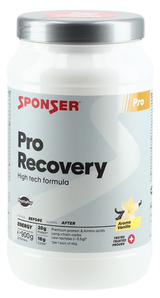 Sponser Pro Recovery Drink Vanilla bte 900 g