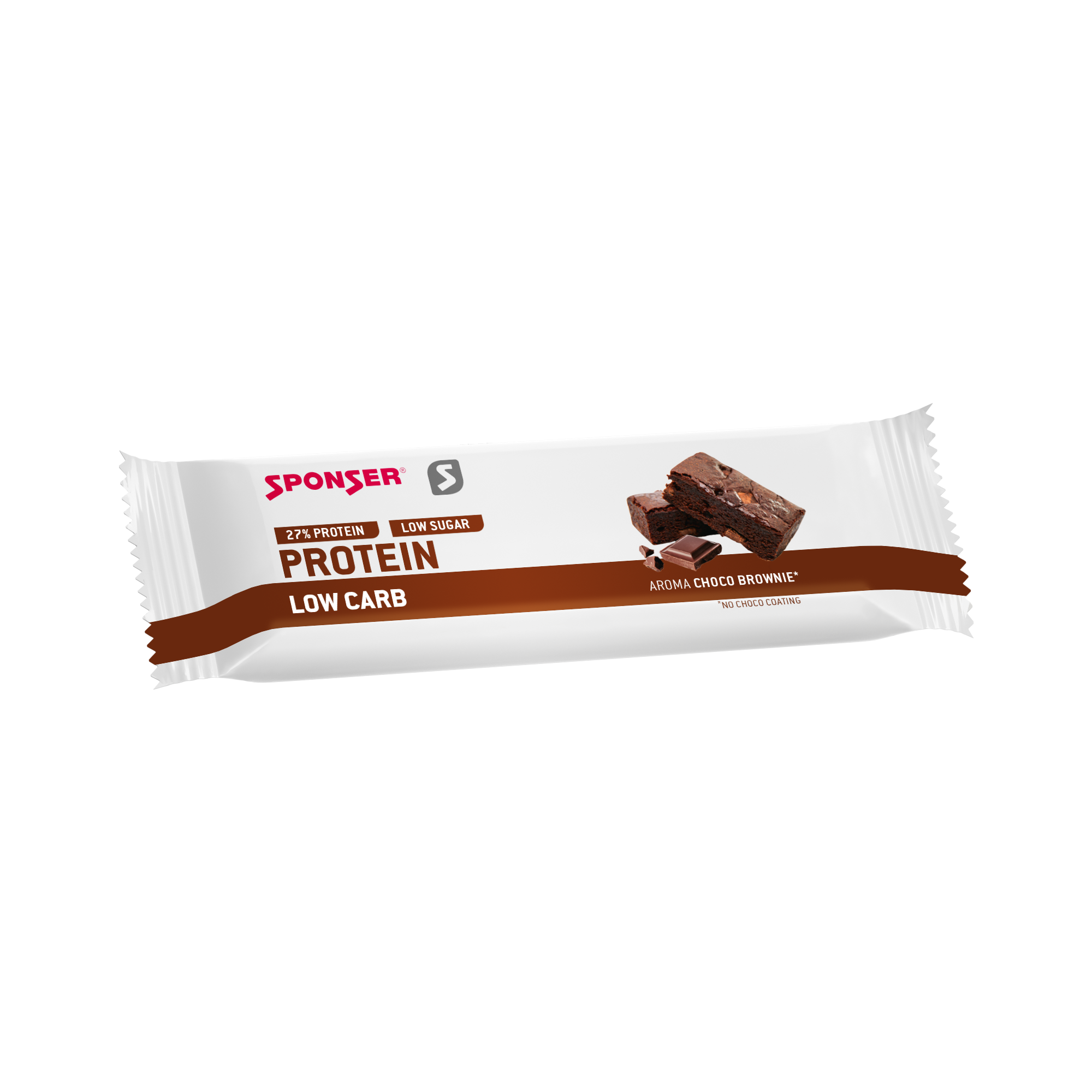 Sponser Protein Low Carb Choco Brownie 50 g | Sportlerernährung | Ernährung & Sport