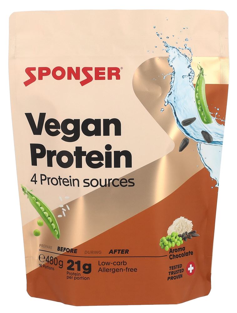 Sponser Vegan Protein Schokolade