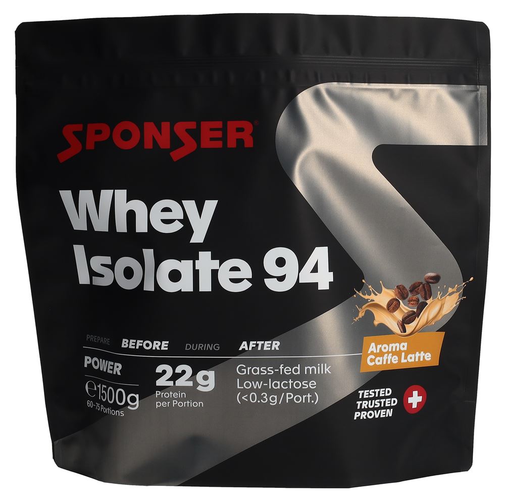 Sponser Whey Isolate 94 Caffe Latte sach 1500 g