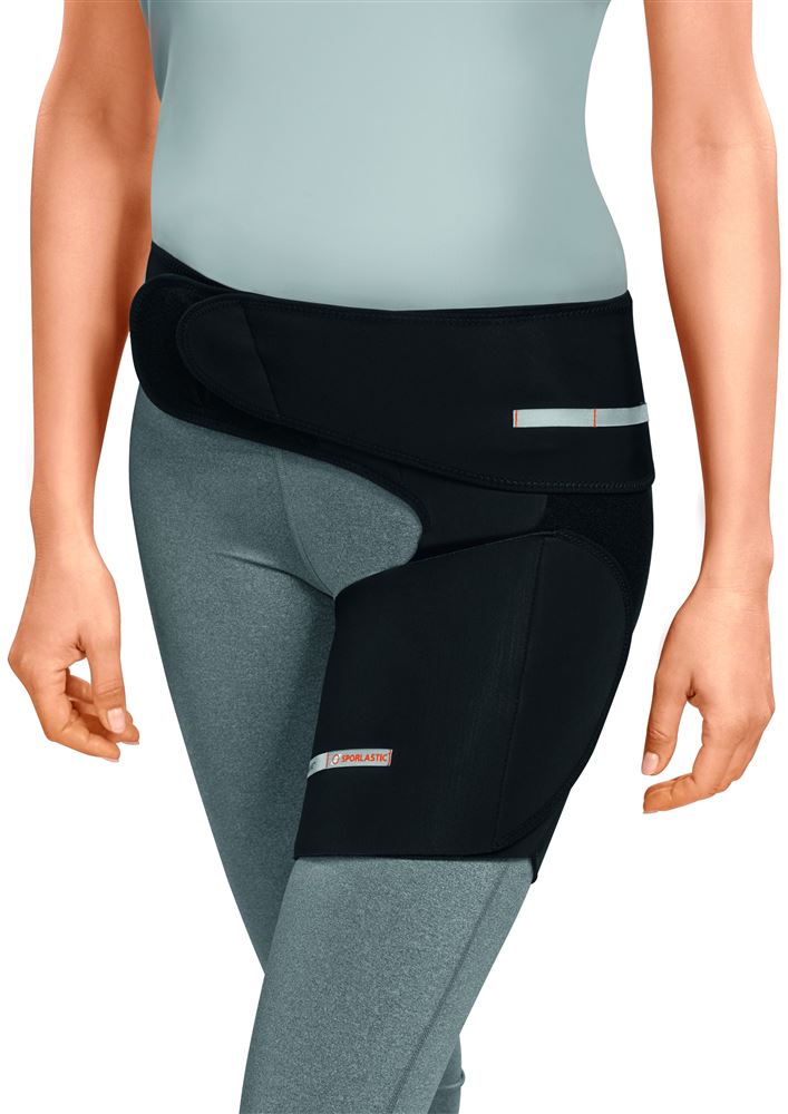 Sporlastic Coxa-Hit Xxxl links schwarz
