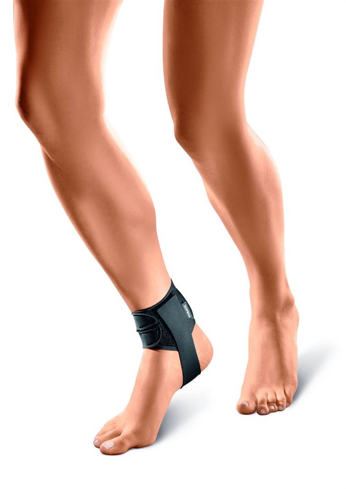 Sporlastic Fersenspornbandage Gr1 schwarz beidseitig tragbar
