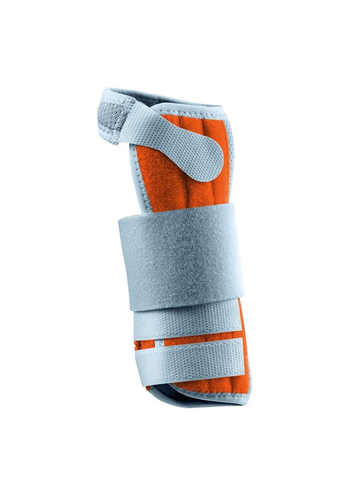 Image of Sporlastic Manu-Hit Kids 17cm links platinum