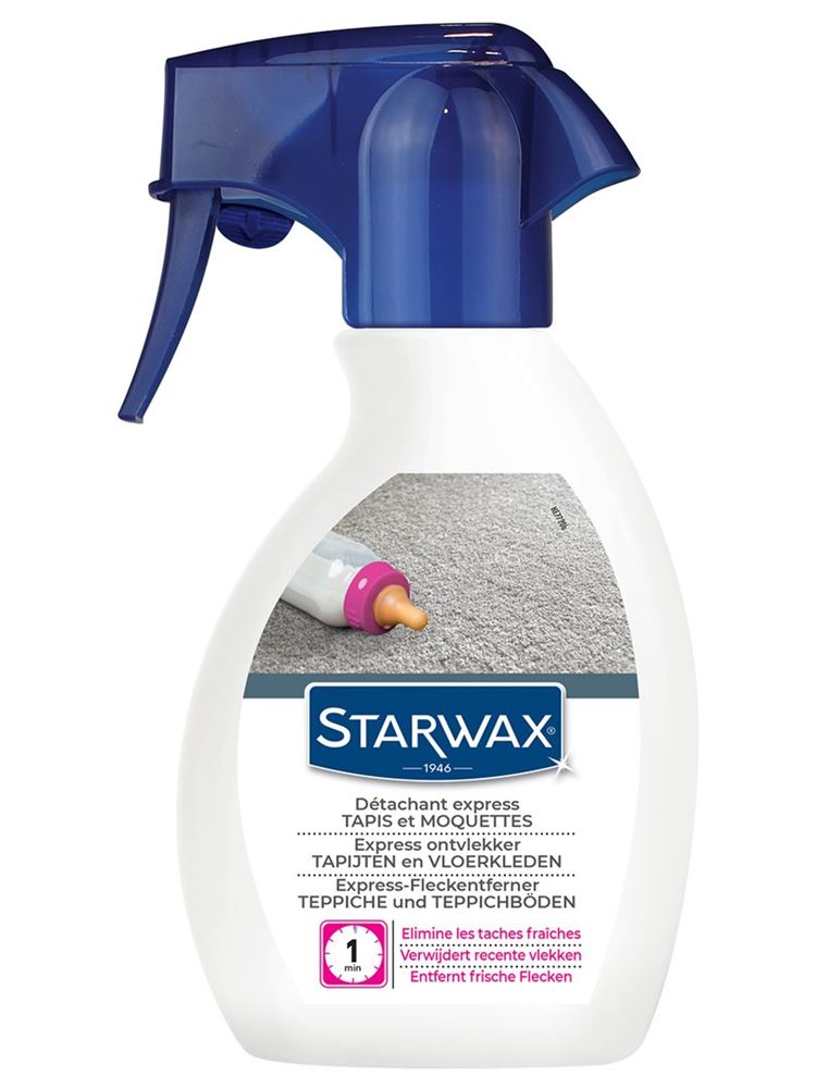 Starwax smacchiatore express tappeti & moquette spray 250 ml