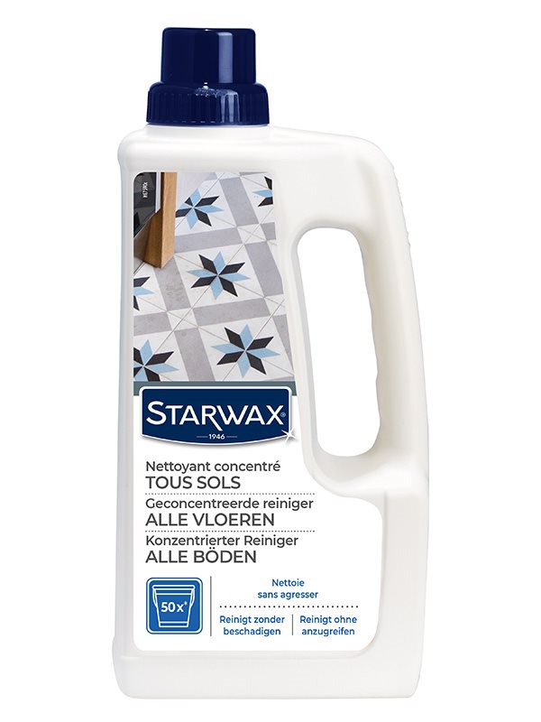 Starwax Konzentrierter Reiniger für alle Böden Fl 1 lt