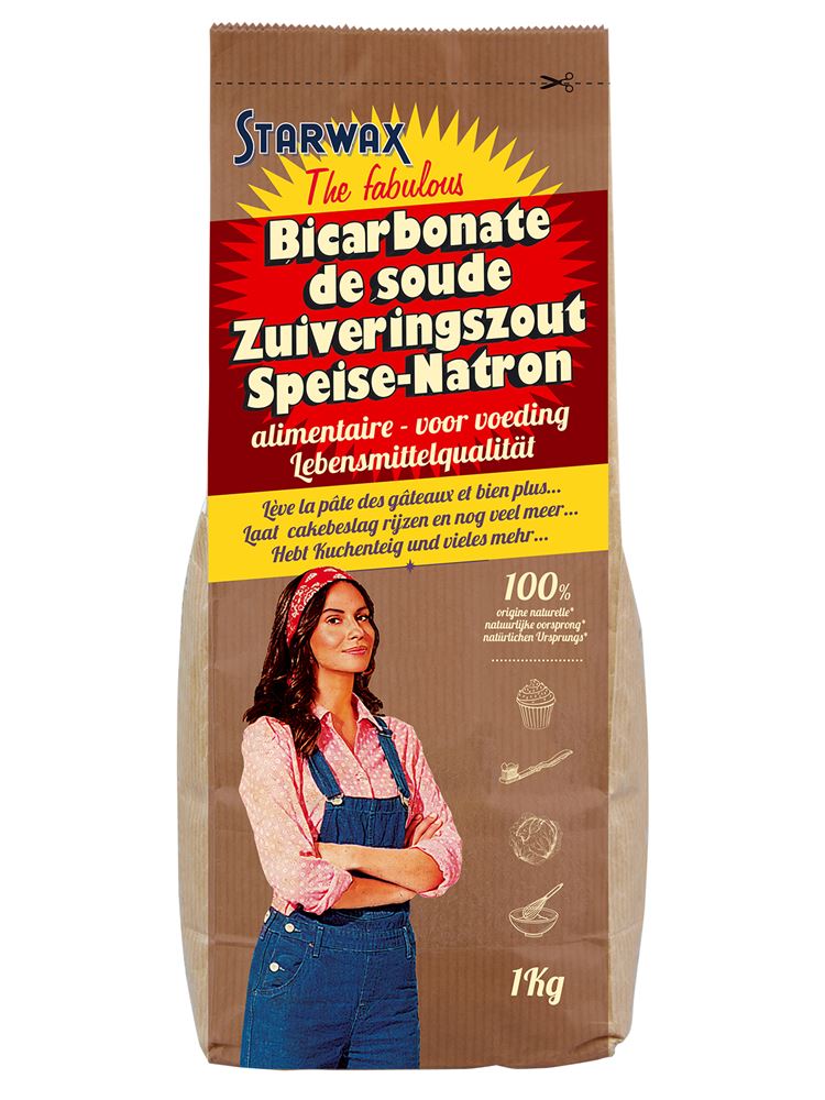 Starwax the fabulous bicarbonate de soude alimentaire allemand sach 1 kg