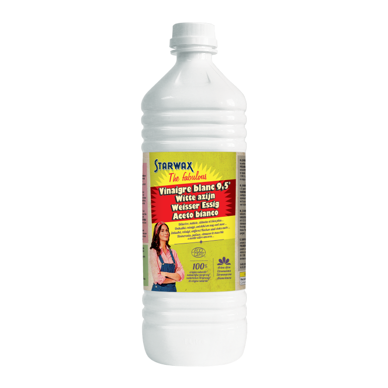 Starwax the fabulous weisser Essig 9.5° mit Zitronenduft Fl 1 lt