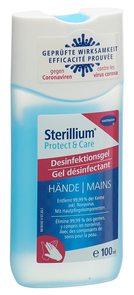 Sterillium Protect&Care Gel Fl 100 ml