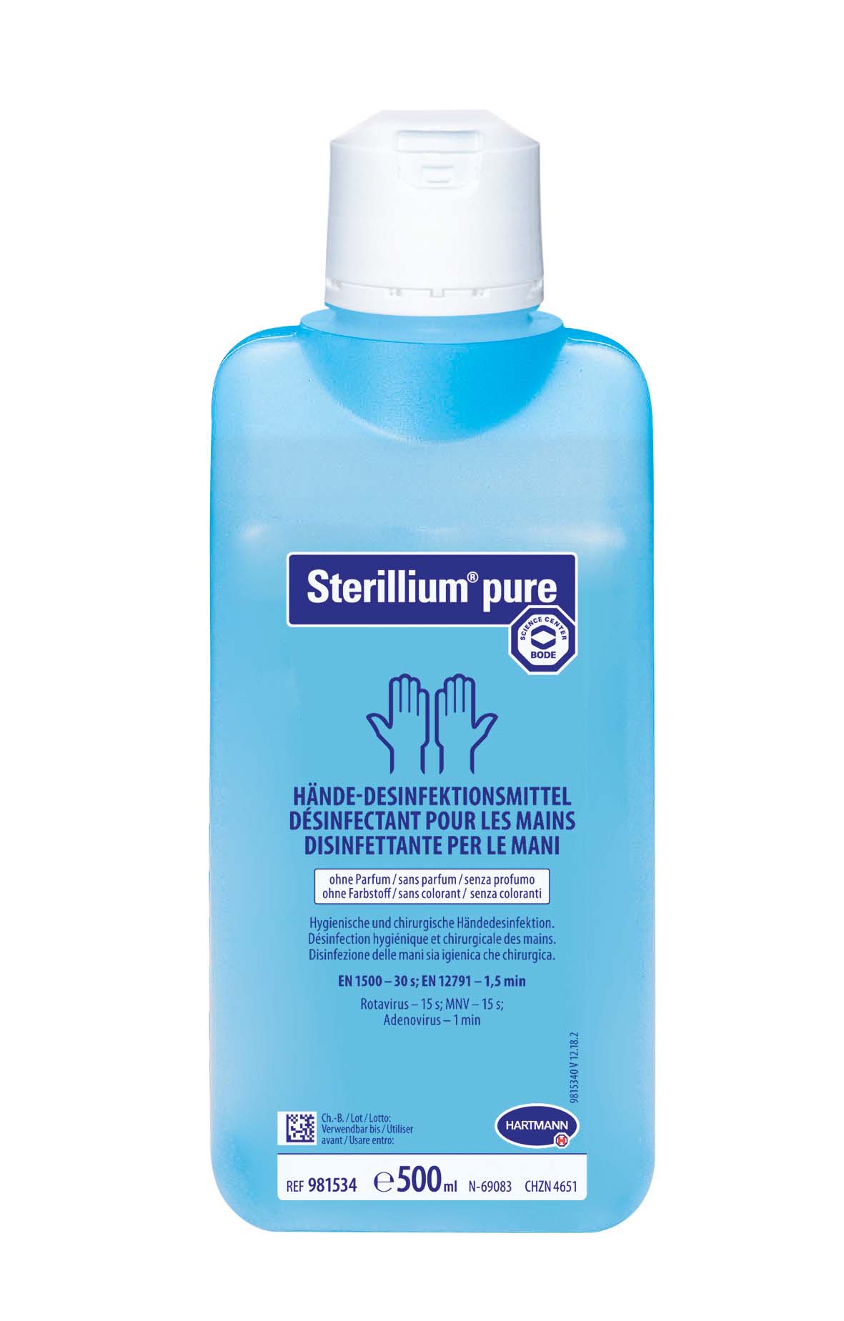 Image of Sterillium pure 500 ml