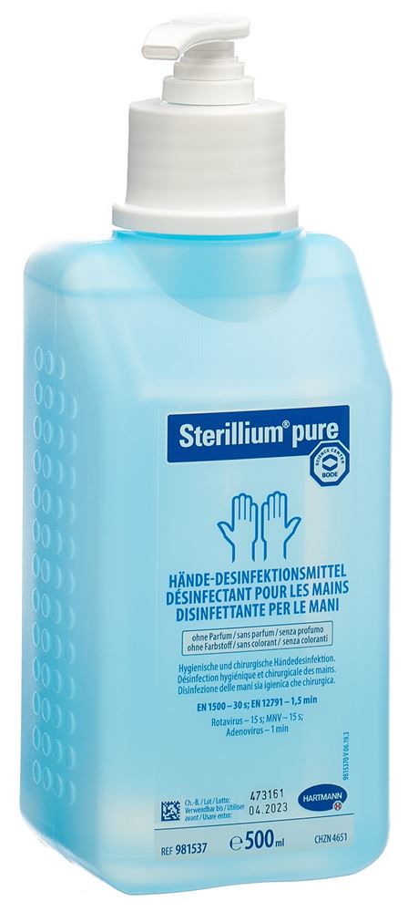 Image of Sterillium pure mit Pumpe 500 ml
