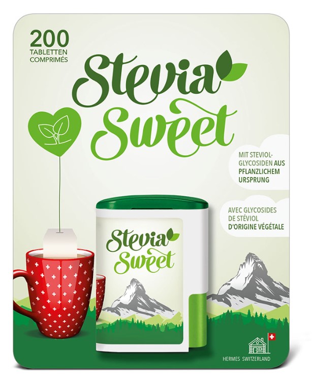 SteviaSweet Tabl 200 Stk