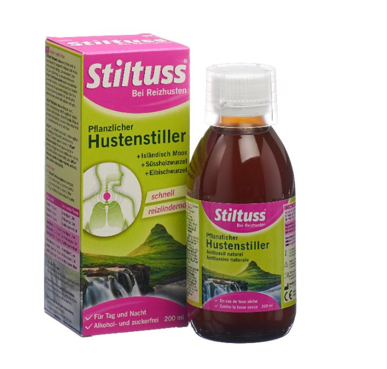 Image of Stiltuss Pflanzlicher Hustenstiller Sirup Fl 200 ml