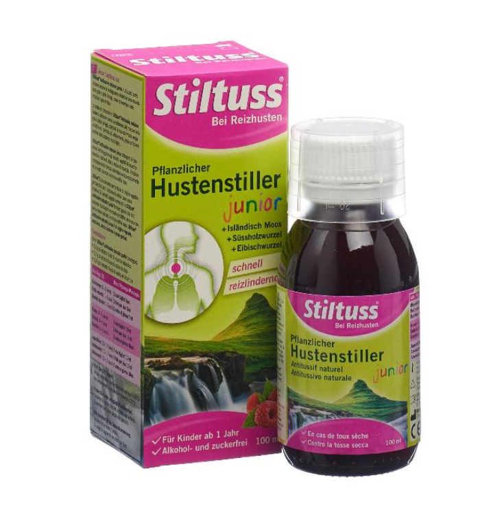 Image of Stiltuss Pflanzlicher Hustenstiller Sirup Junior Fl 100 ml