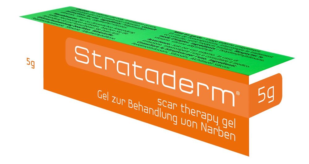 Strataderm 4p gel de silicone pour le traitement des cicatrices nouvelles et anciennes tb 5 g