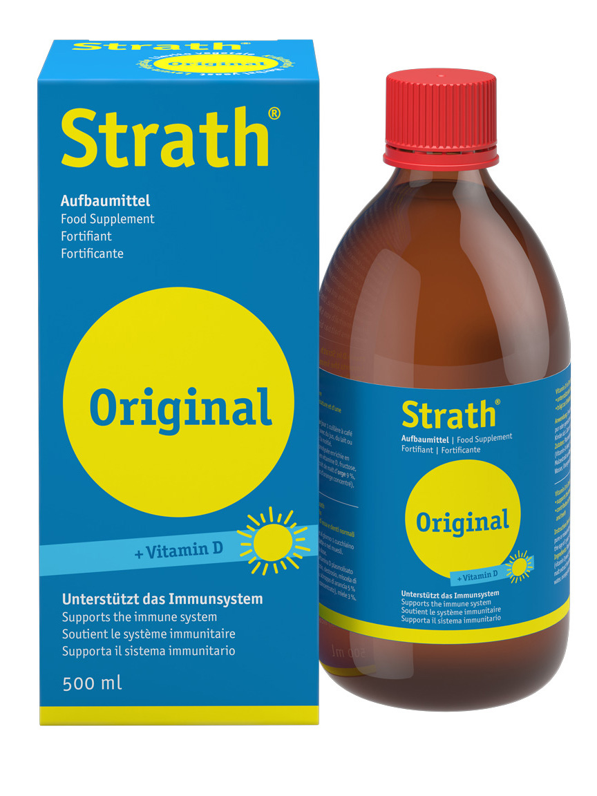 Strath Original liq Fortifiant avec vitamine D fl 500 ml