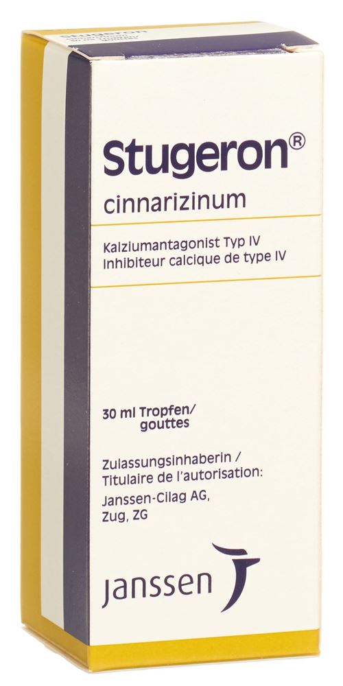 Image of Stugeron Tropfen 75 mg/ml Fl 30 ml