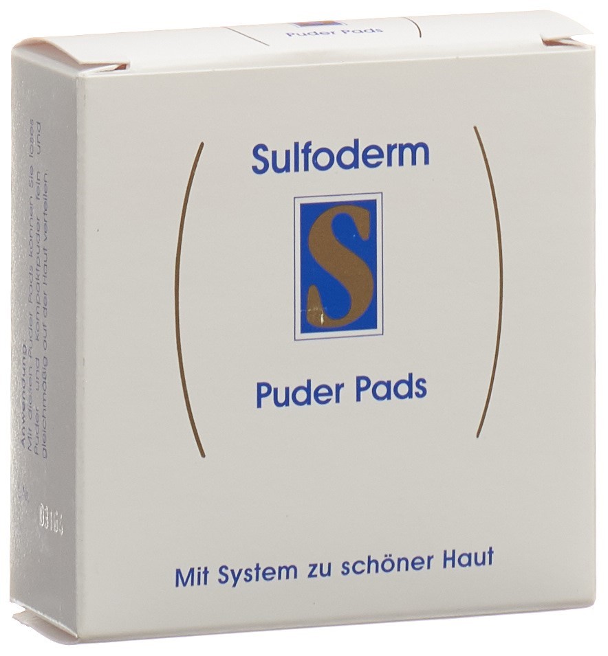 Image of Sulfoderm S Puder Pads 3 Stk