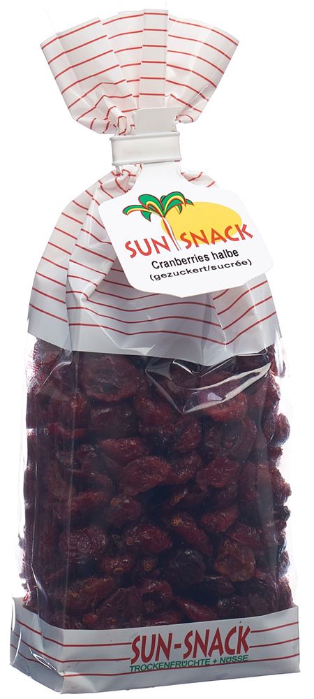 Image of Sun Snack Cranberries mit Zucker Btl 200 g