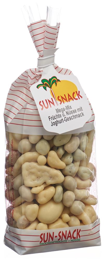 Sun Snack Mega Mix Früchte+Nüsse mit Joghurt Btl 300 g