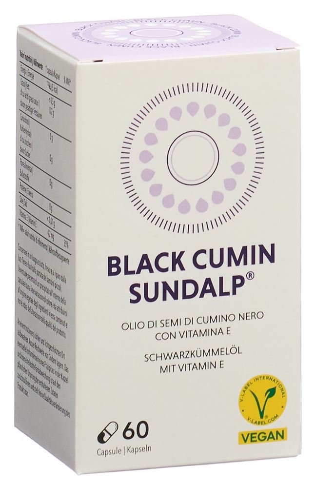 Image of sundalp Black Cumin Kaps 60 Stk