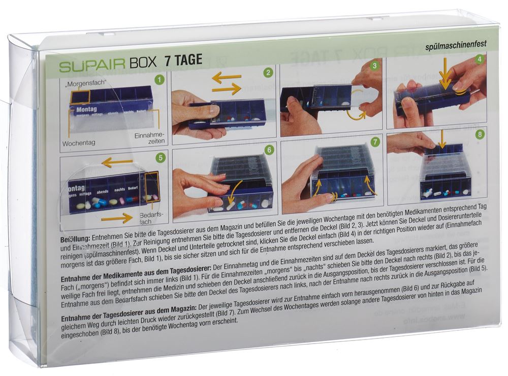 Image of Supairbox 7 Tage deutsch/französisch rainbow