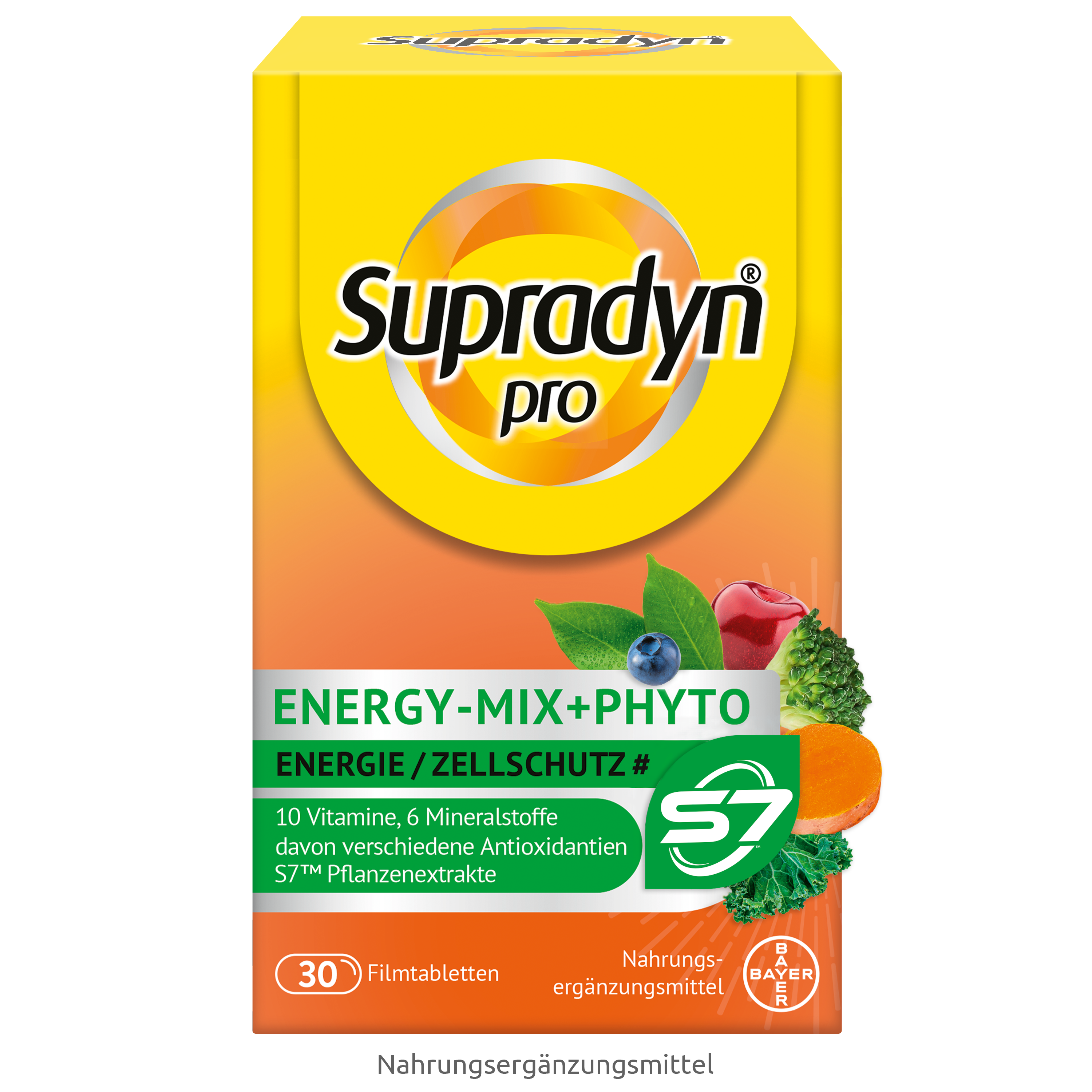 Supradyn pro energy-complex + phyto Compresse rivestite scatola 30 pezzi