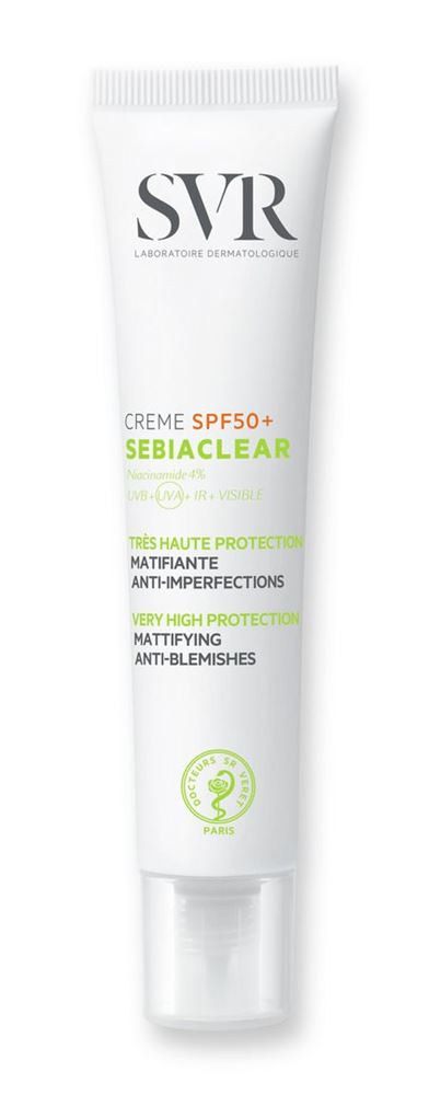 Image of SVR SebiaClear Créme Sun Protection Factor 50 + 40 ml